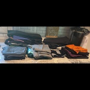 5lb Resellers Lot Athletic Womens Leggings Sz XS-Plus Athleta, Fabletics, Nike